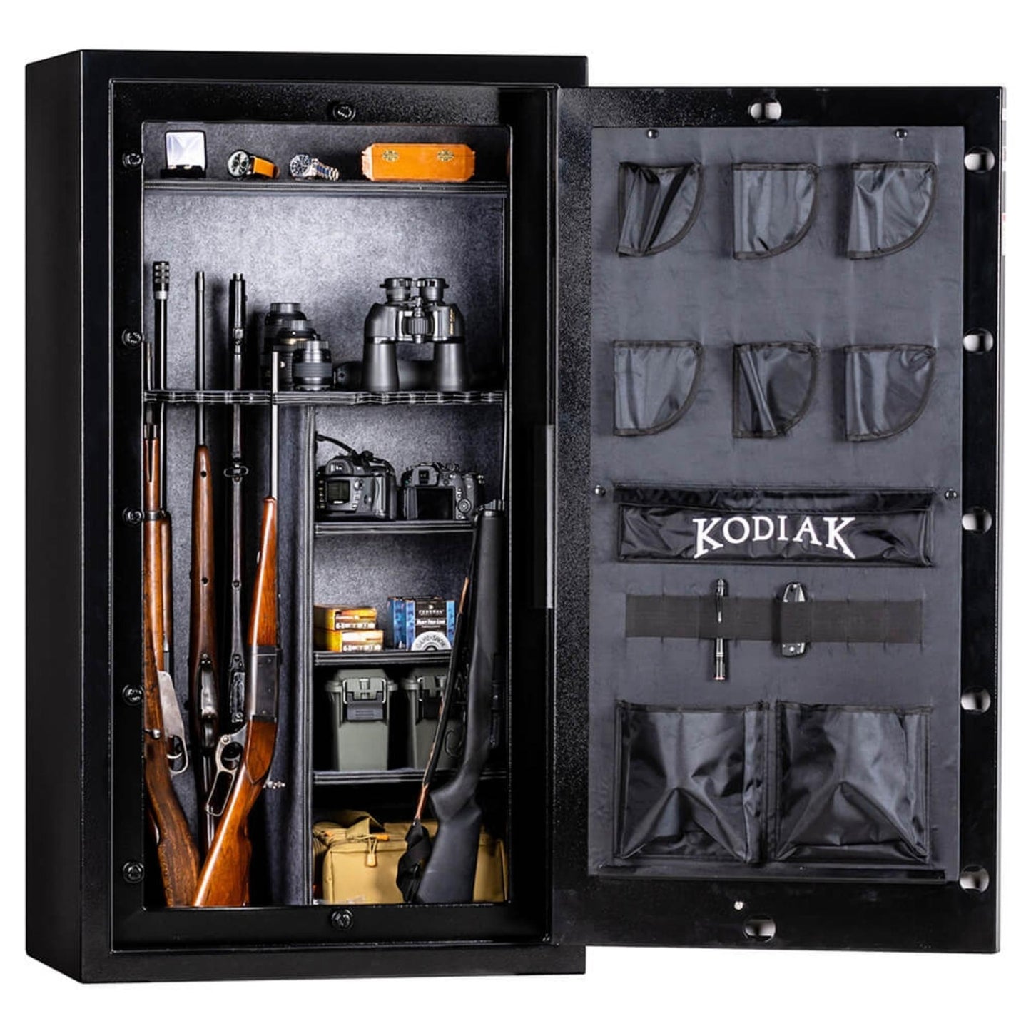 Rhino CX7241 Raptor Gun Safe – 56 Gun Capacity with SafeX® Security System