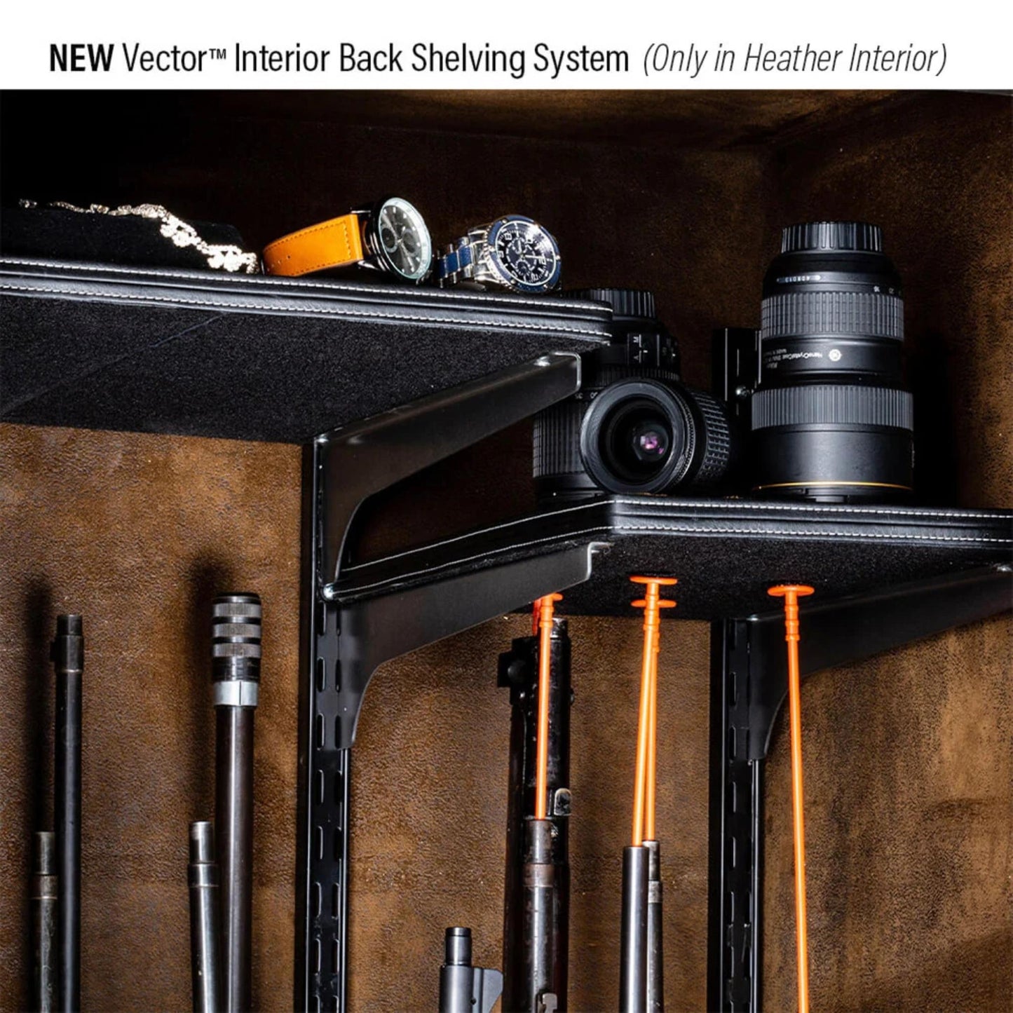 Rhino CX7241 Raptor Gun Safe – 56 Gun Capacity with SafeX® Security System