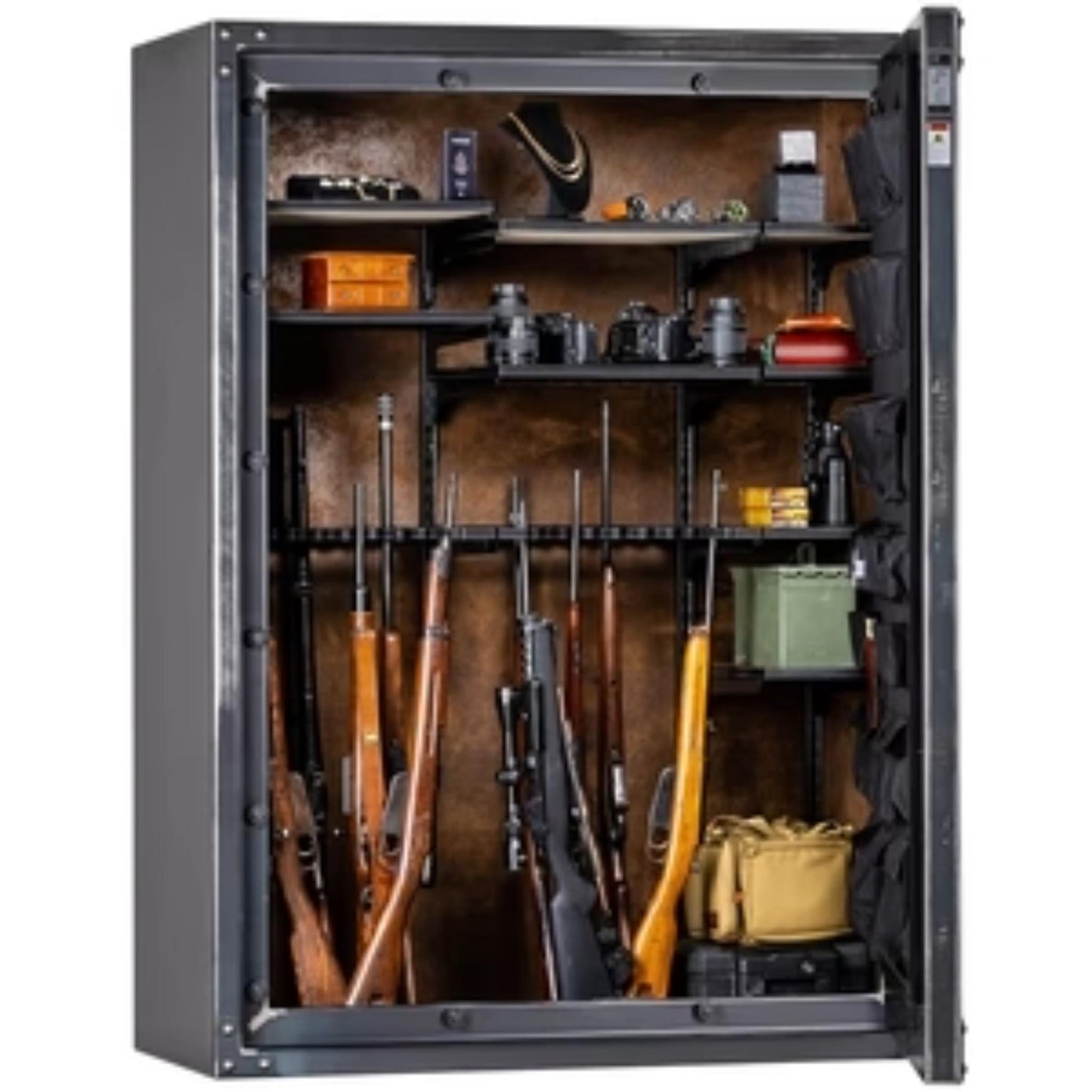 Rhino RSX7253 Raptor Gun Safe – 78 Gun Capacity with SafeX® Security System