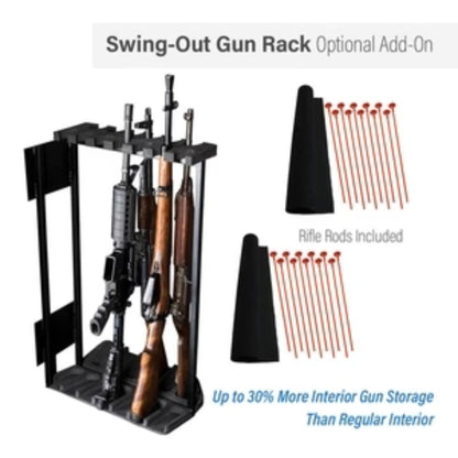 Rhino RSX7253 Raptor Gun Safe – 78 Gun Capacity with SafeX® Security System